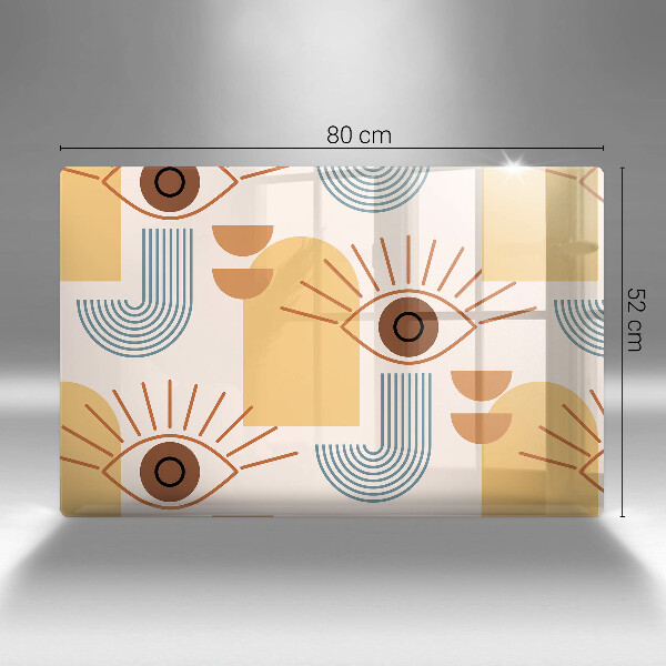 Worktop saver Boho pattern eyes