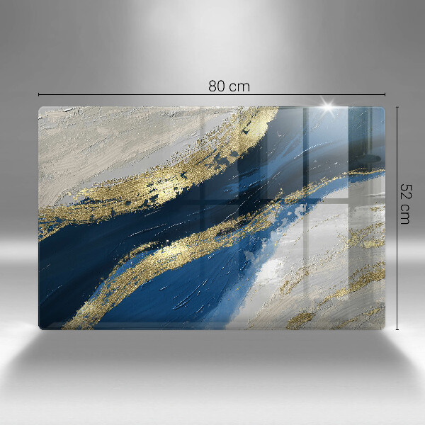 Work surface savers Texture with gold