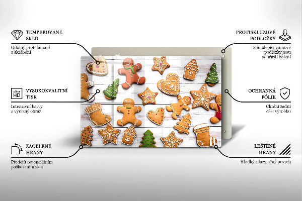 Work surface savers Christmas gingerbread