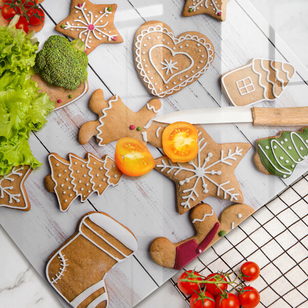 Work surface savers Christmas gingerbread