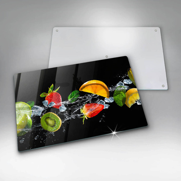 Kitchen worktop saver Fruits in water