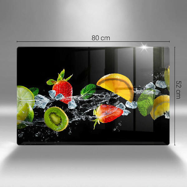 Kitchen worktop saver Fruits in water