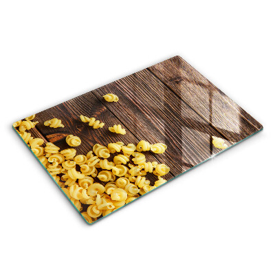 Kitchen worktop saver Pasta on a table