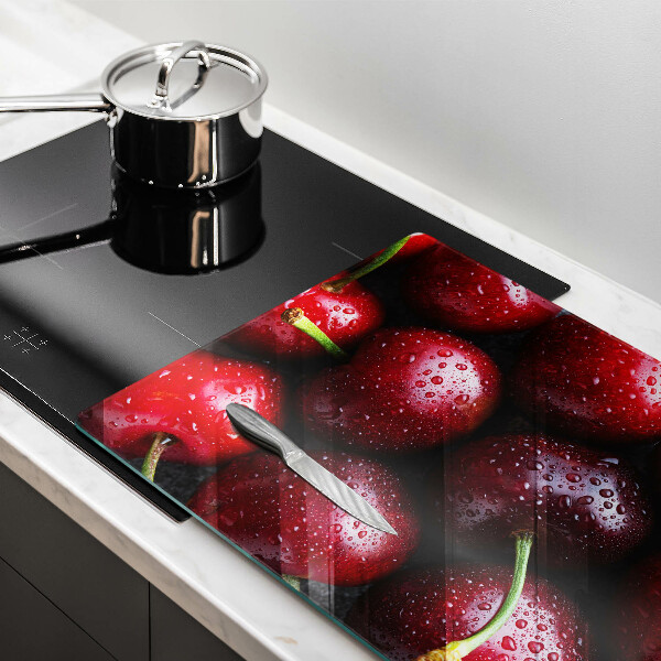 Kitchen worktop saver Cherries close-up