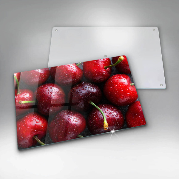 Kitchen worktop saver Cherries close-up
