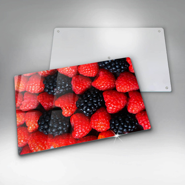 Kitchen worktop saver Raspberries and blackberries