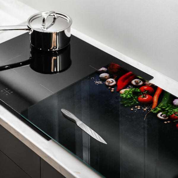 Kitchen worktop saver Colorful vegetables