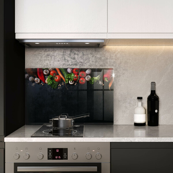 Kitchen worktop saver Colorful vegetables