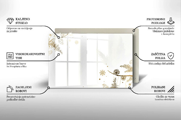 Kitchen worktop saver Winter decorations