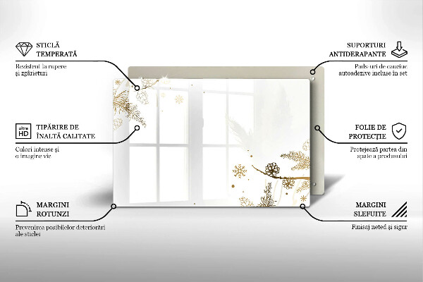 Kitchen worktop saver Winter decorations