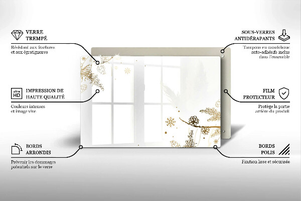 Kitchen worktop saver Winter decorations