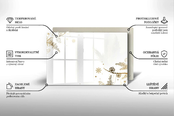 Kitchen worktop saver Winter decorations