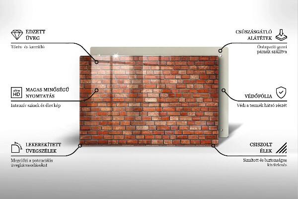 Worktop saver Brick wall