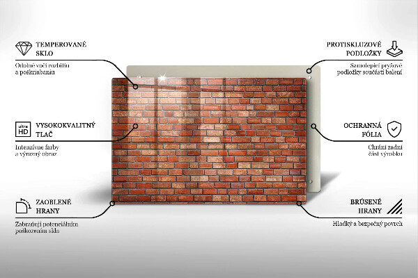 Worktop saver Brick wall
