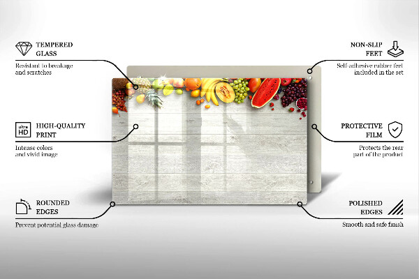 Worktop saver Fruit on the boards