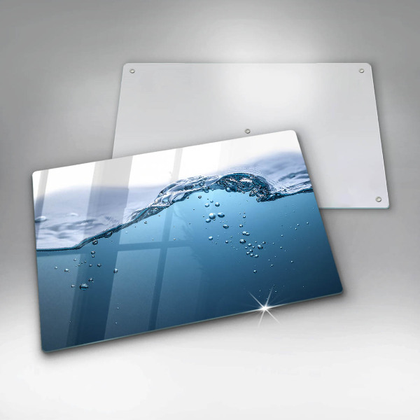 Worktop saver Blue water