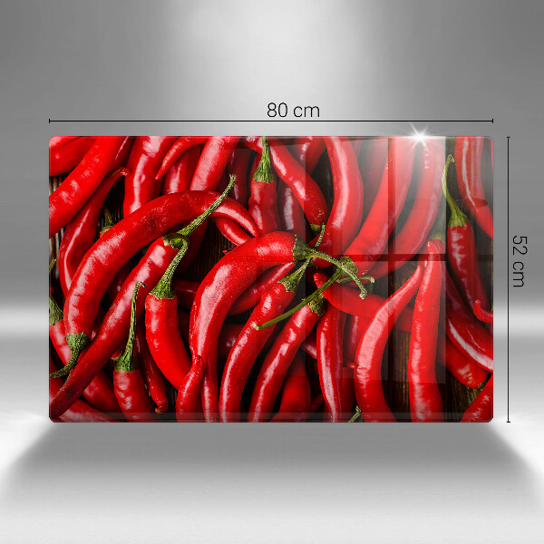Work surface savers Hot chili peppers