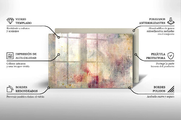 Worktop protector Background of paint texture