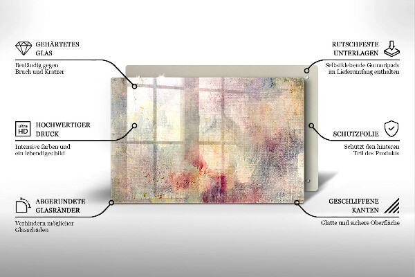 Worktop protector Background of paint texture