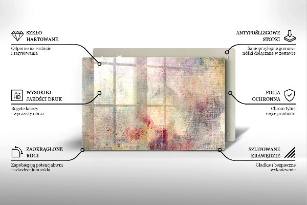 Worktop protector Background of paint texture