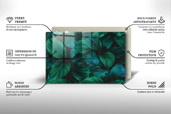 Worktop saver Jungle leaves