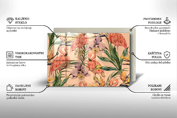 Worktop saver Flaminga illustration