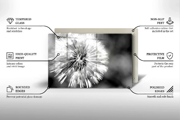 Worktop saver Delicate dandelion