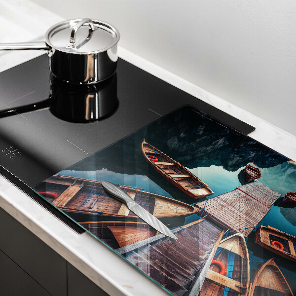 Worktop protector Boats on the lake