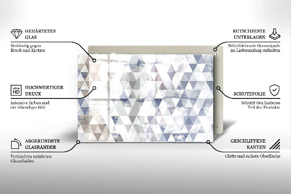 Worktop saver Triangle pattern