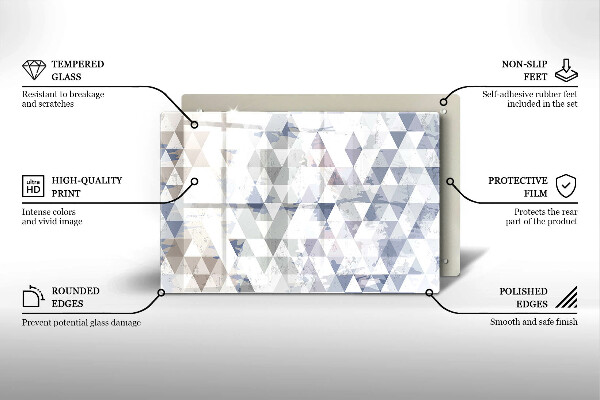 Worktop saver Triangle pattern