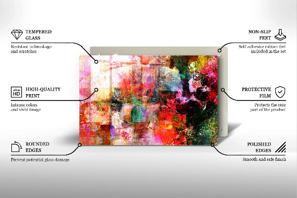 Worktop saver Paint abstraction