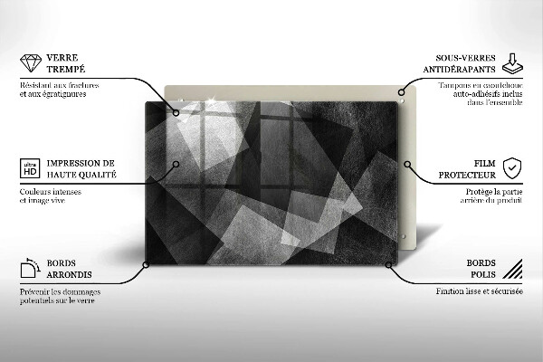 Worktop saver Geometric abstraction