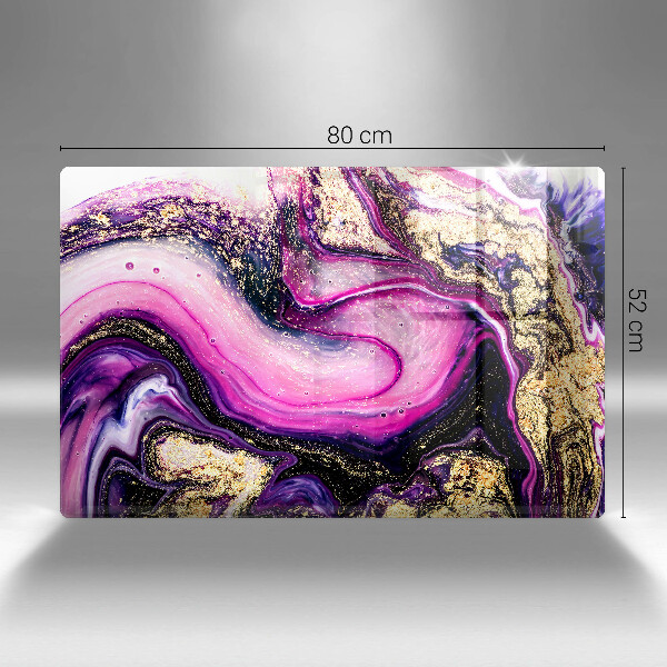 Work surface savers Abstraction design gold