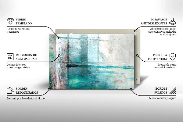 Worktop saver Background paint abstraction