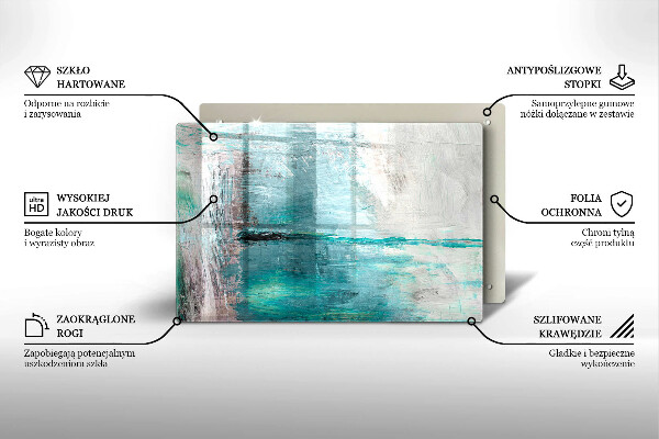 Worktop saver Background paint abstraction