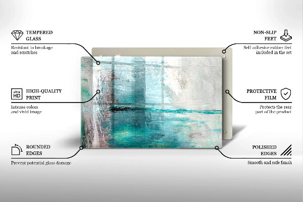 Worktop saver Background paint abstraction