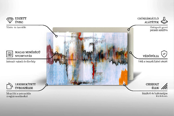 Worktop saver Paints abstraction