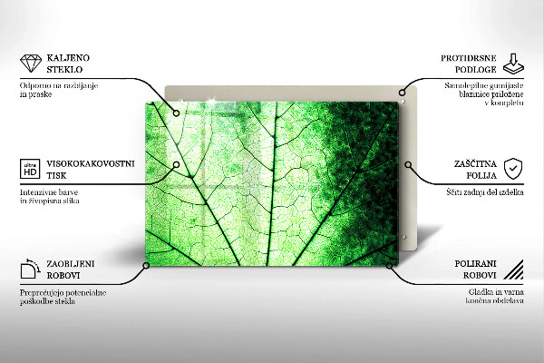 Worktop saver Decorative leaf