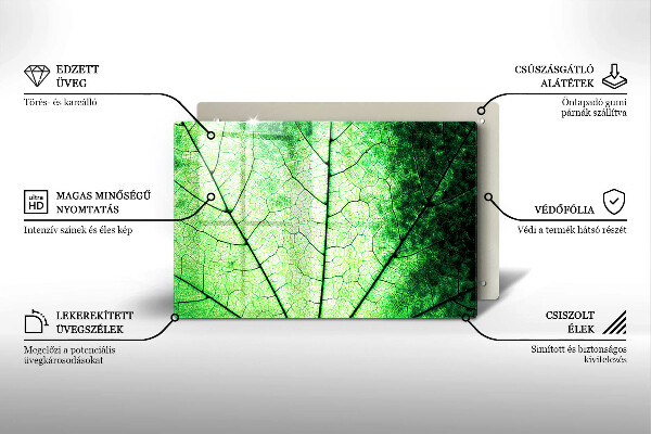 Worktop saver Decorative leaf