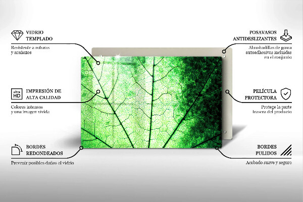 Worktop saver Decorative leaf