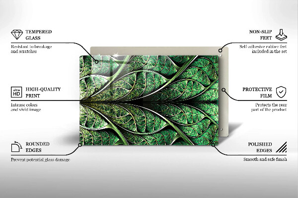 Worktop saver Vein leaf structure