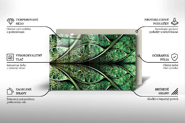 Worktop saver Vein leaf structure