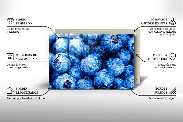 Worktop saver Juicy blueberries