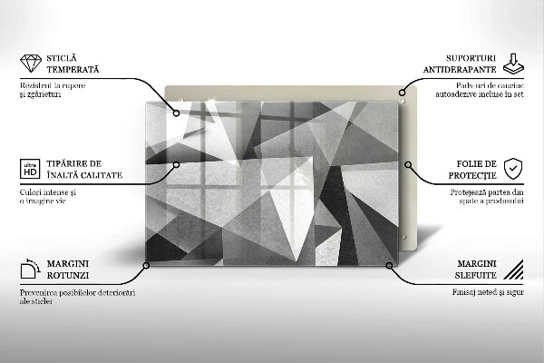 Worktop protector Concrete sharp abstraction