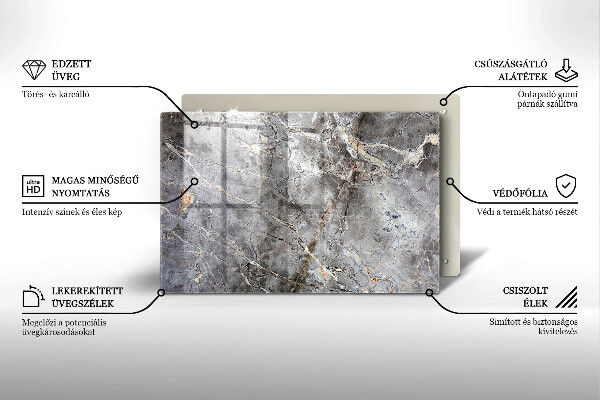 Worktop saver Stone texture