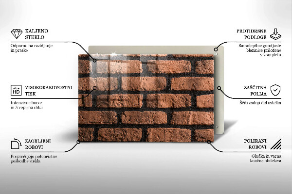 Worktop saver Brick wall
