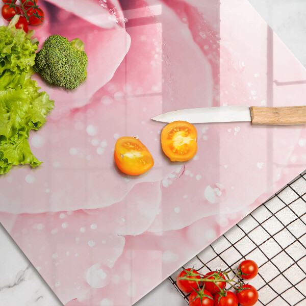 Worktop saver Rosa drops and rose flower