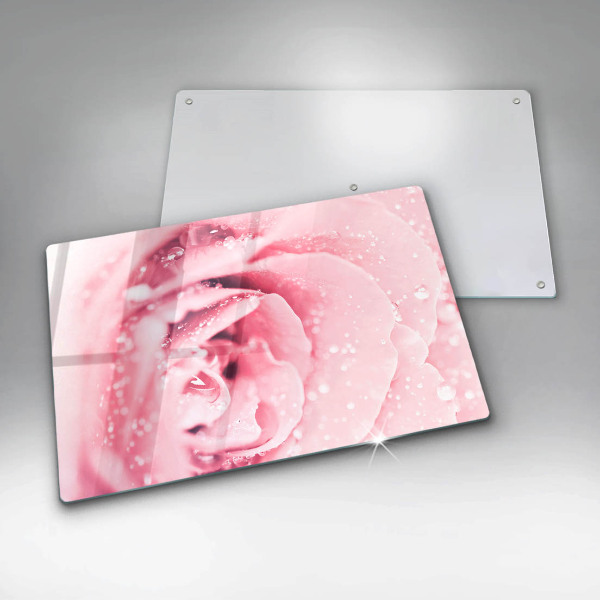 Worktop saver Rosa drops and rose flower