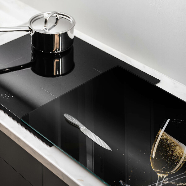 Worktop saver Champagne glasses