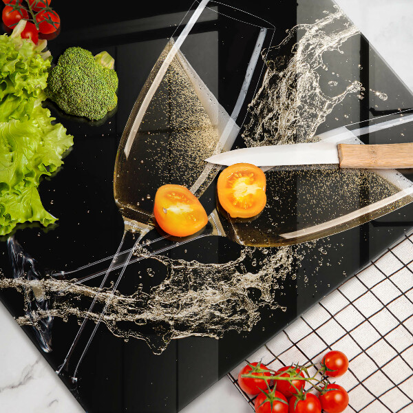 Worktop saver Champagne glasses